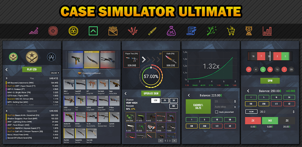 Case Simulator Ultimate MOD APK 12.4 CSGO Game Download