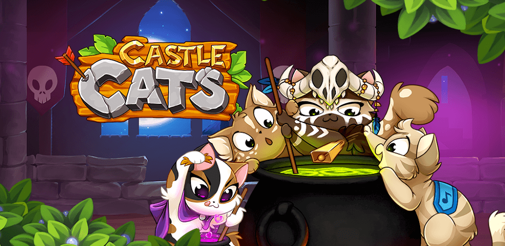 Castle Cats v4.4.17 MOD APK (Menu, Money, Damage) Game Download
