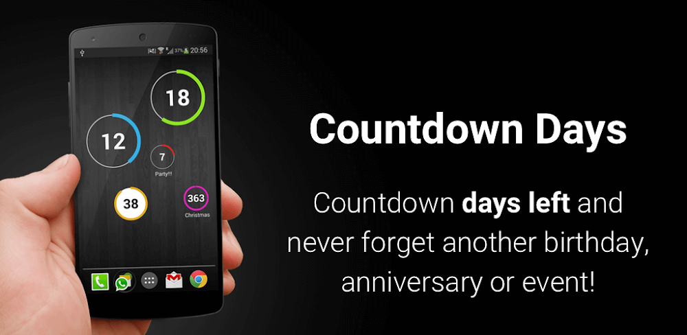 Countdown Widget MOD APK v3.1.2 (Premium Unlocked) Download for Android