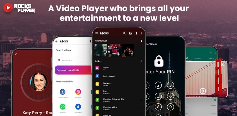 Rocks Player v12.1.412 MOD APK Download (Premium Unlocked)