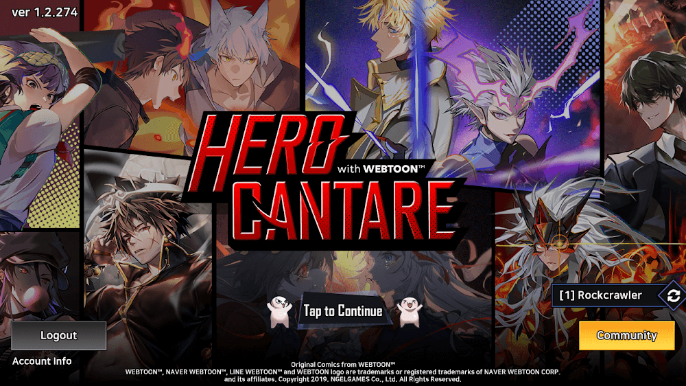 Hero Cantare v1.2.389 MOD APK Game Download