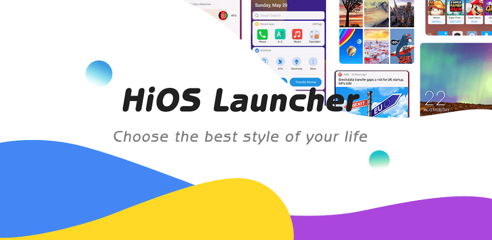HiOS Launcher v15.5.3.039 MOD APK Download (Premium Unlocked)