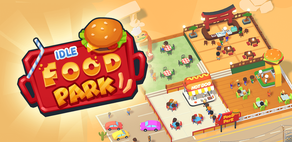 Idle Food Park Tycoon MOD APK v3.3.6 Speed Game Download