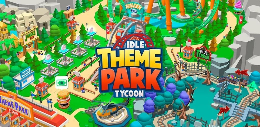 Idle Theme Park Tycoon v8.5.0 MOD APK Game Download