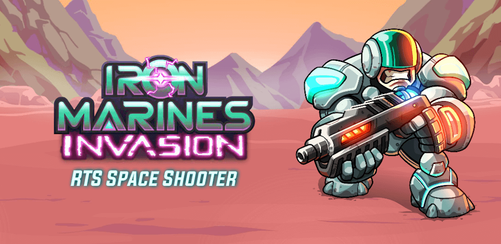 Iron Marines Invasion MOD APK v0.16.87 (RTS Game, Unlimited Money)
