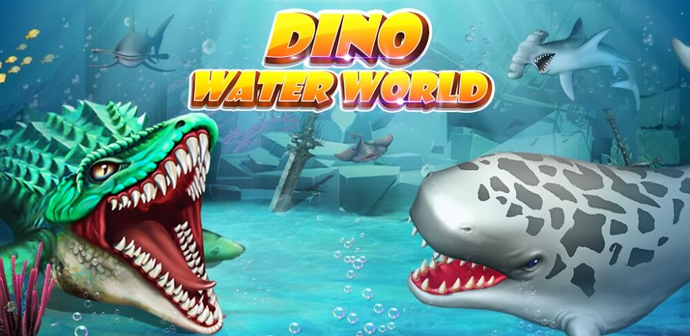 Jurassic Dino Water World MOD APK v15.04 Unlimited Money Download