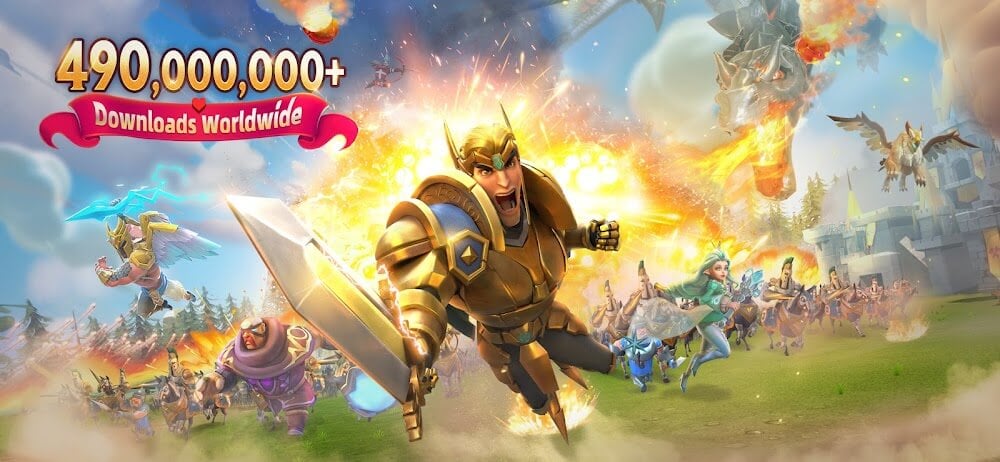 Lords Mobile v2.186 MOD APK (Game, Auto Battle, VIP Unlock) Download