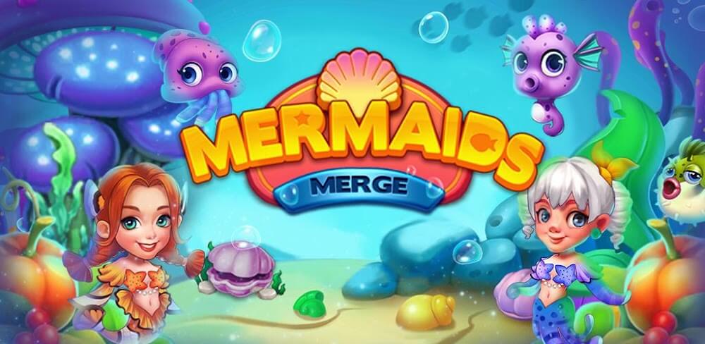 Merge Mermaids MOD APK 3.43.0 (Free Shopping) Download
