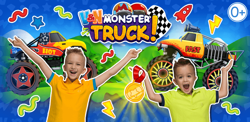 Monster Truck Vlad & Niki v2.2.1 MOD APK Game Download