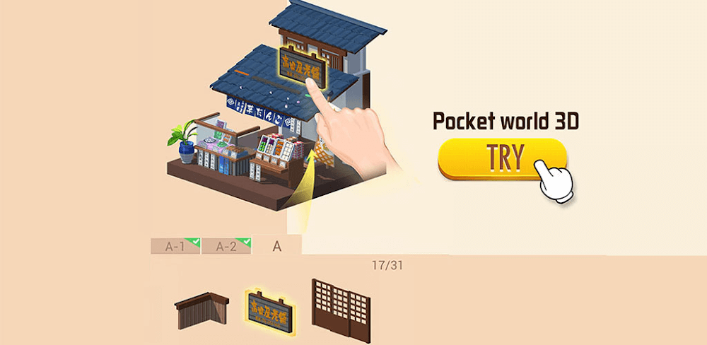 Pocket World 3D v3.1.1 MOD APK Download (Game Application)