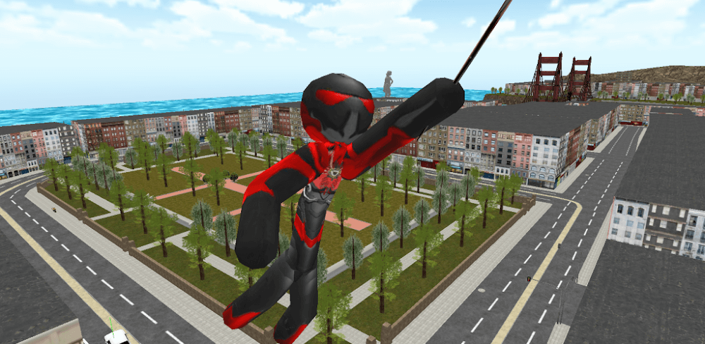 Stickman Rope Hero v4.4.0 MOD APK (Unlimited Money) Download Now