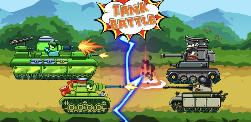 Tank Battle: Tanks War 2D MOD APK v6.7.9 Download