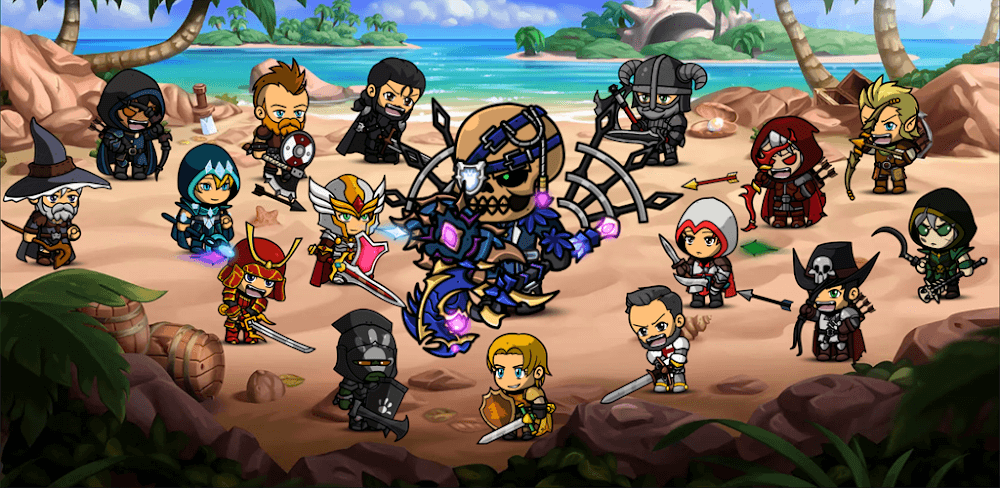 Tap Hero Clicker MOD APK v1.4.1 Unlimited Gem Game