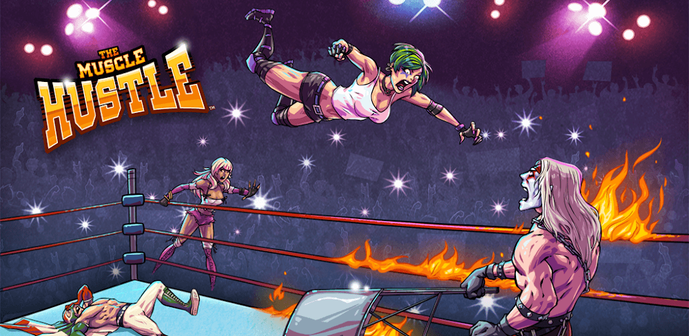 Muscle Hustle v2.13.7566 MOD APK Download (Wrestling Game)