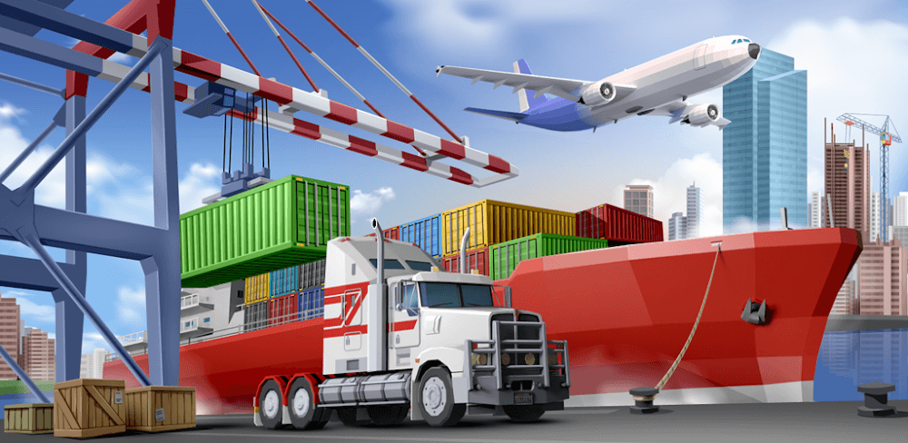 Transport Tycoon Empire v2.19.0 MOD APK Download (Unlimited Money, No Ads)