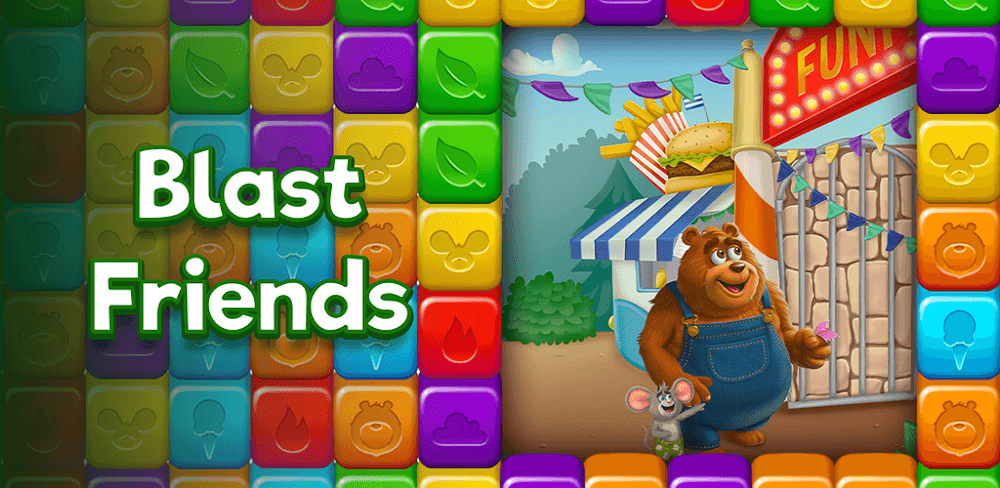 Blast Friends v2.7.4 MOD APK Download (Unlimited Moves, Shopping, No-ADS)