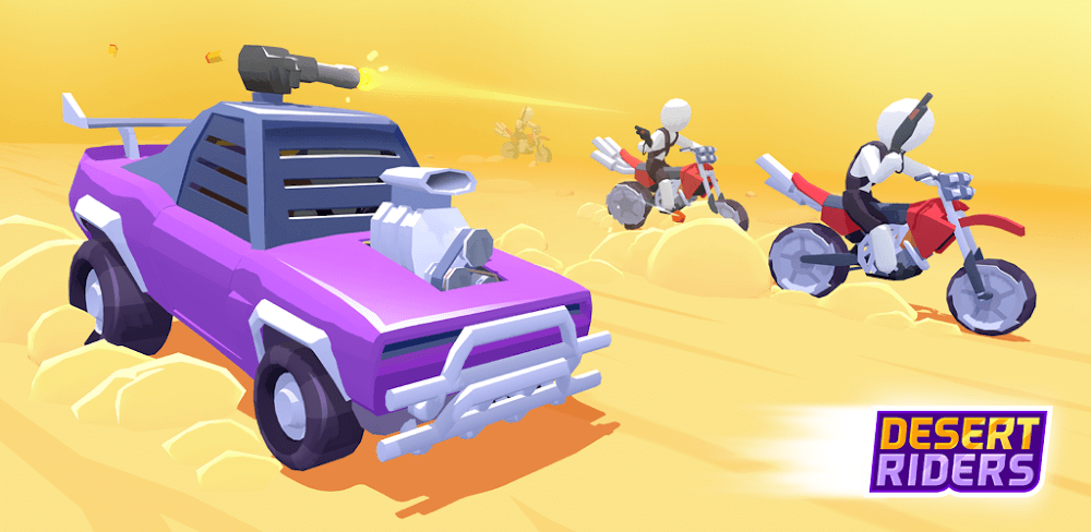 Desert Riders MOD APK 1.4.35 (Unlimited Money, Immortality) Download