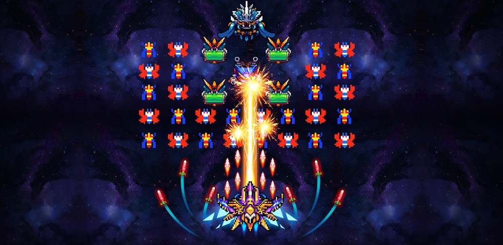 Falcon: Classic Space Invaders v100.75 MOD APK Game Download