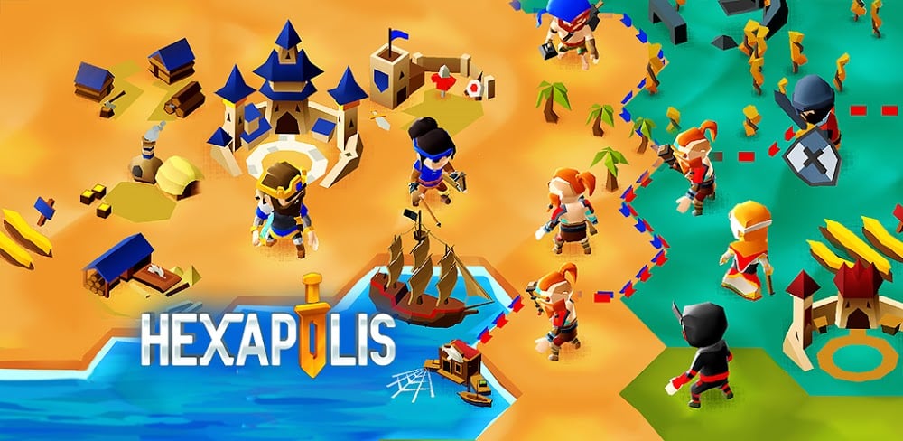 Hexapolis v2.09.07 MOD APK (Money, VIP Unlocked) Download