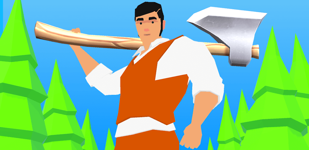 Idle Lumberjack 3D MOD APK v2.3 Unlimited Seeds Download Game