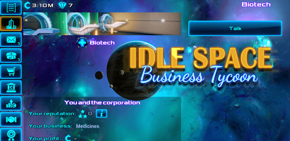 Idle Space Business Tycoon v2.1.78 MOD APK Game Download