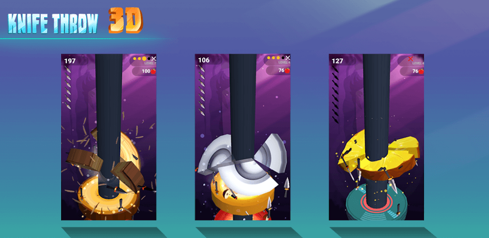 Knife Throw 3D MOD APK v2.33 Download Game