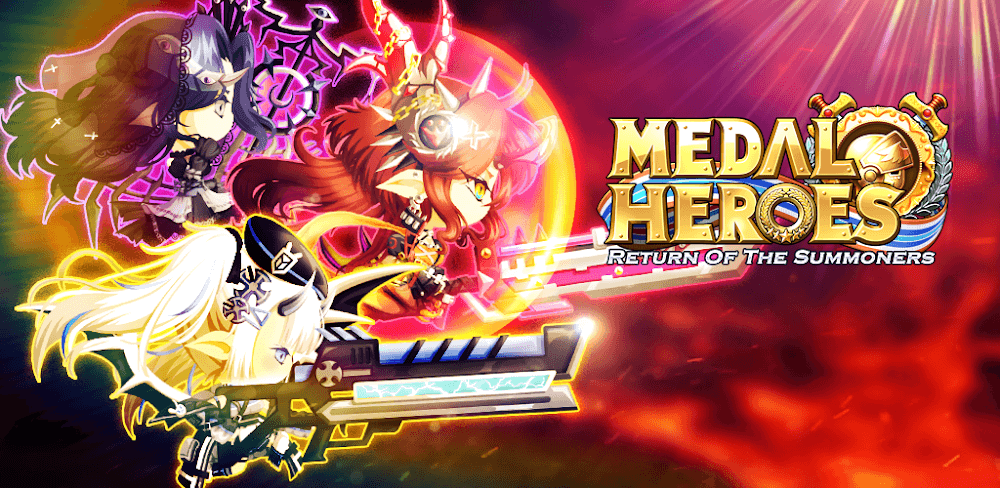 Medal Heroes v3.7.8 MOD APK Damage Defense Multiplier Game