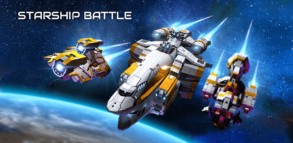 Starship Battle MOD APK v2.3.6 (Game, Unlimited Diamonds/Minerals) Download