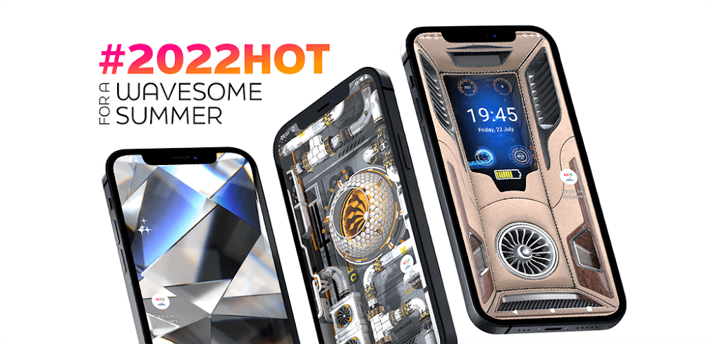 Wave Live Wallpapers Maker 3D v7.8.5 MOD APK Download