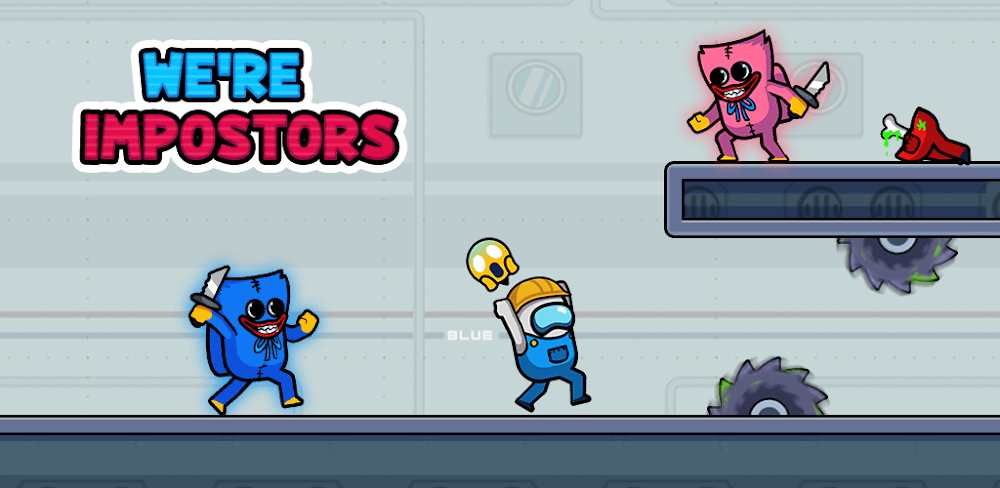 We're Impostors v1.7.11 MOD APK Download (Unlocked Skin/Weapon) Game