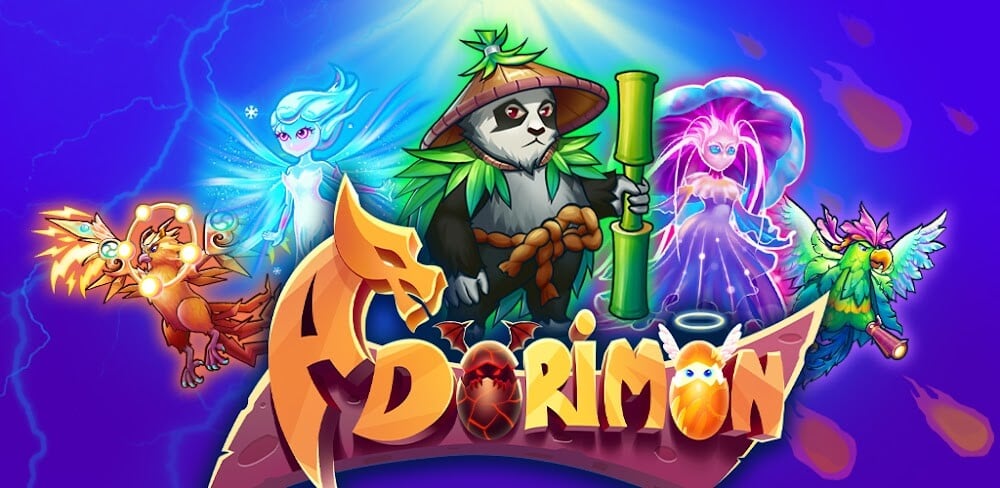 Adorimon MOD APK v1.1.1009 Game Download (Free Card, Unlimited Resources)
