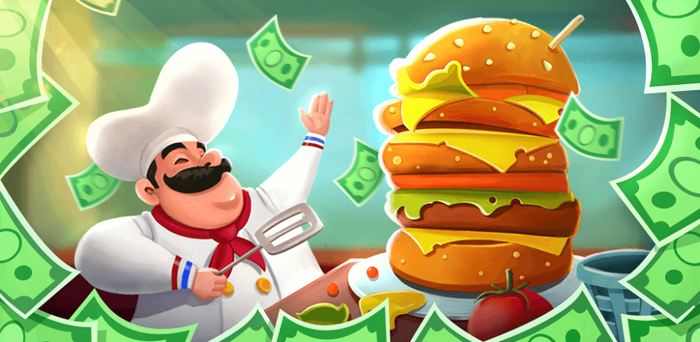 Idle Burger Tycoon MOD APK v2.5.6 Download (Free Upgrades)