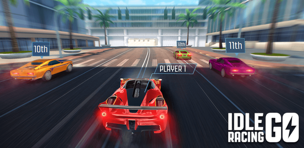 Idle Racing GO MOD APK v1.30.1 Download (Free Shopping, No Skill CD)
