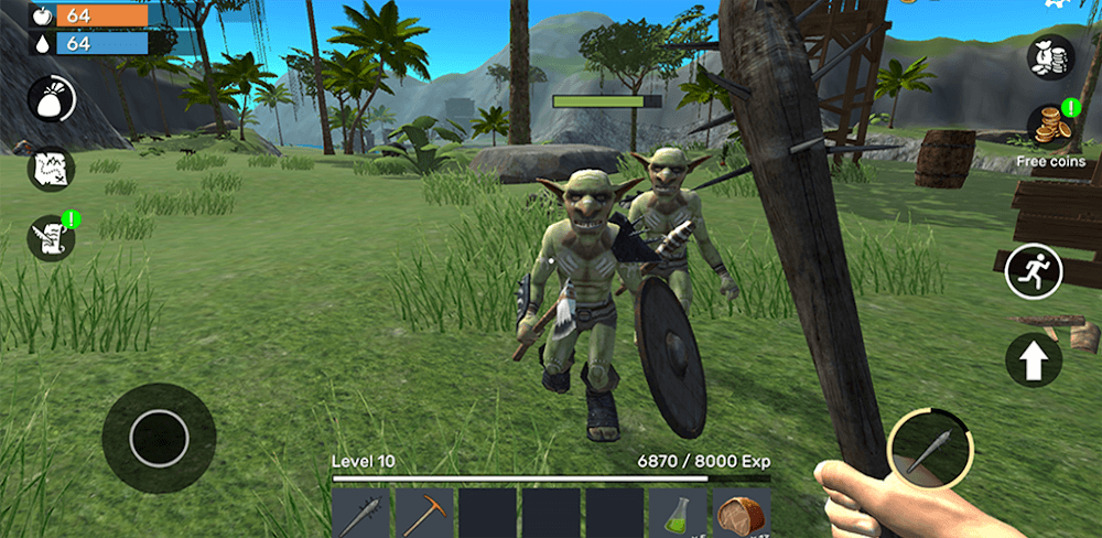 Uncharted Island v0.916 MOD APK Download (Survival RPG, Unlimited Money, Crafting)