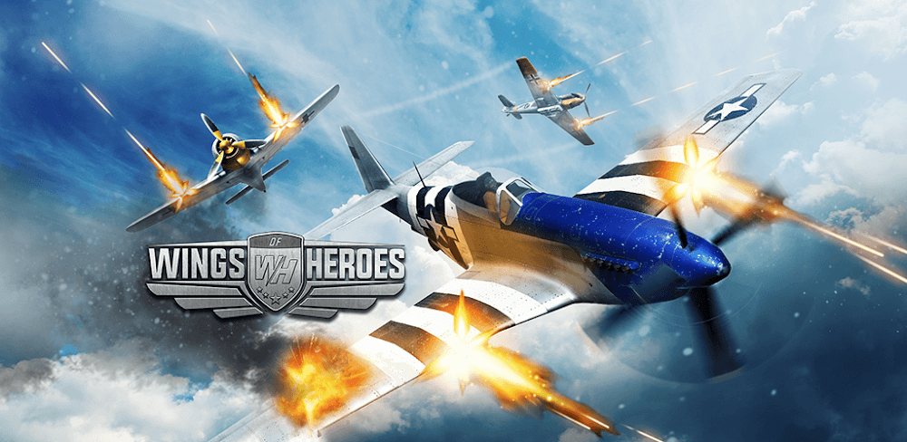 Wings of Heroes MOD APK v2.2.1 Download (WWII Flight Simulator Game)