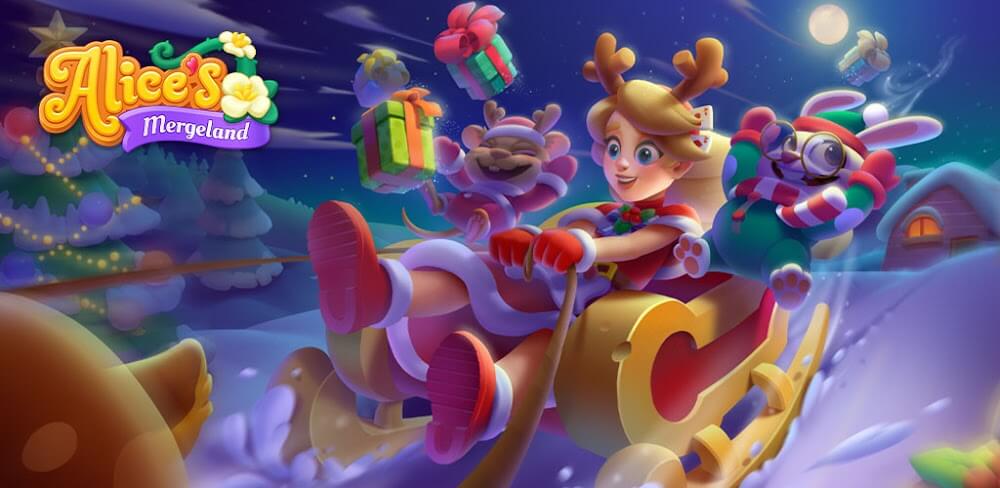 Alice's Mergeland v1.126.240 MOD APK (Unlimited Diamond) Download Game