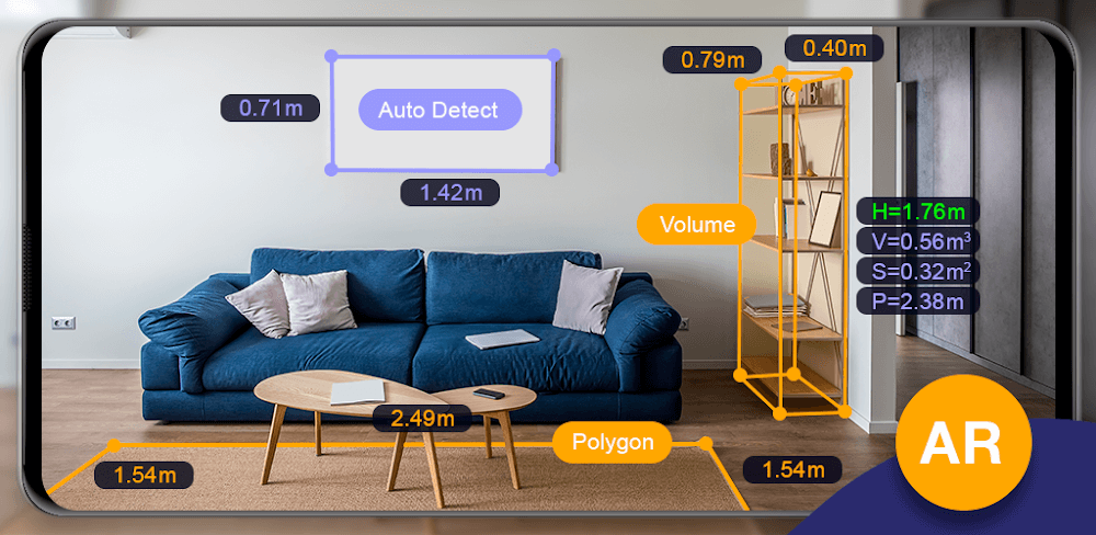AR Ruler App v3.2.2 MOD APK Download (Tape Measure Cam)