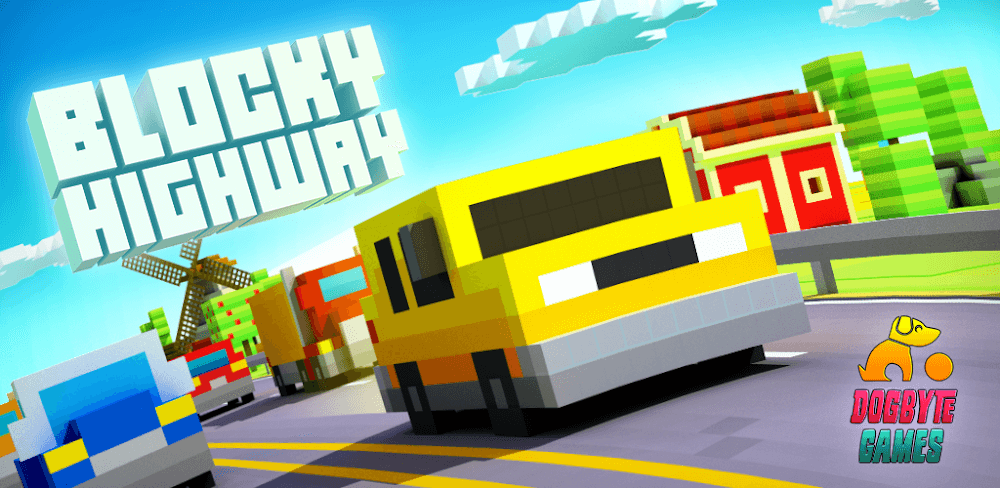 Blocky Highway MOD APK v1.2.7 Download (Game, Unlimited Money)