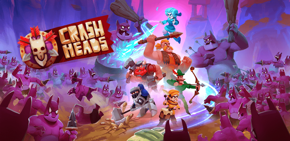 Crash Heads v1.5.11 MOD APK Game (Mega Menu, Money, Damage)