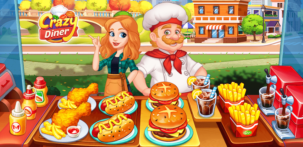 Crazy Diner v1.4.9 MOD APK Download (Game Application)