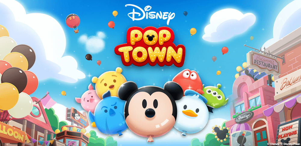 Disney POP TOWN v1.18.3 MOD APK Game Download