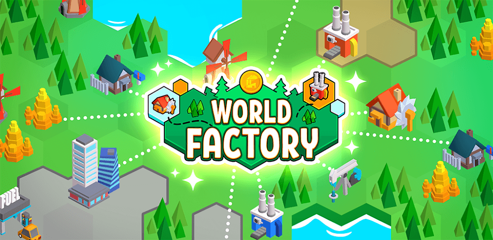 Factory World: Connect Map v1.63.1 MOD APK Game