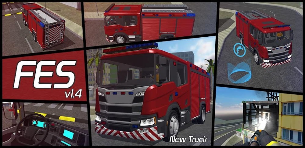 Fire Engine Simulator MOD APK v2.0 (Game, Simulation)