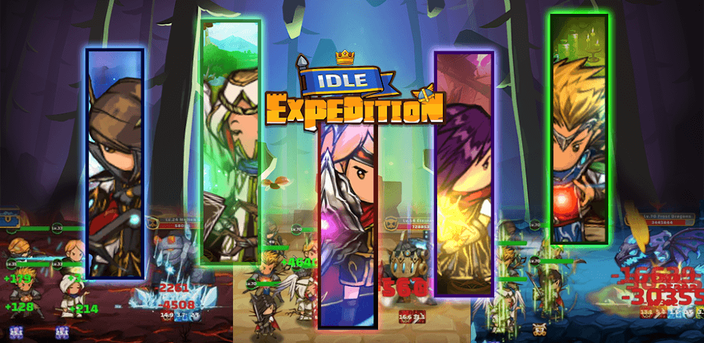 Idle Expedition MOD APK v1.0.5 (Idle Game, Unlimited Money, EXP)