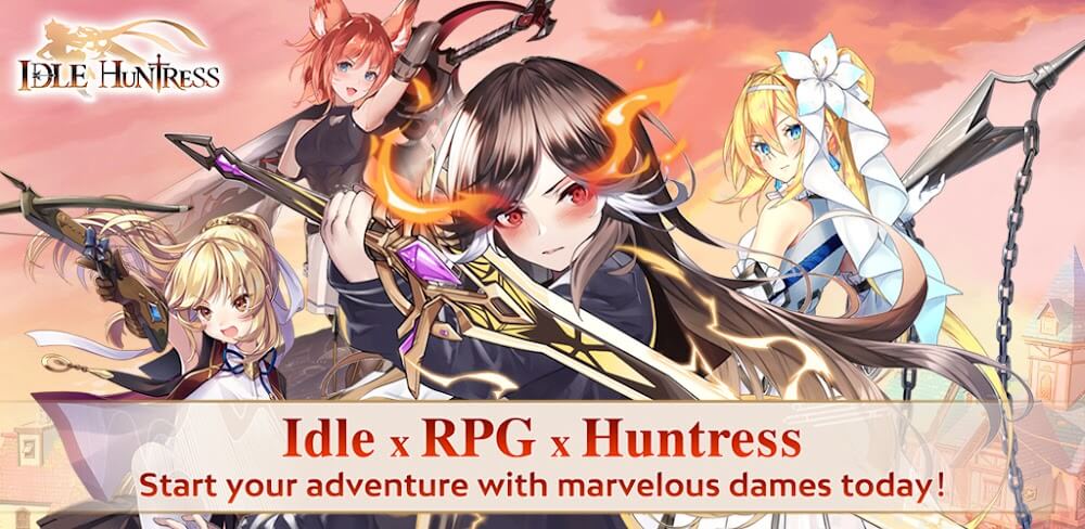 Idle Huntress: Adventure v1.1.34 MOD APK Game Download
