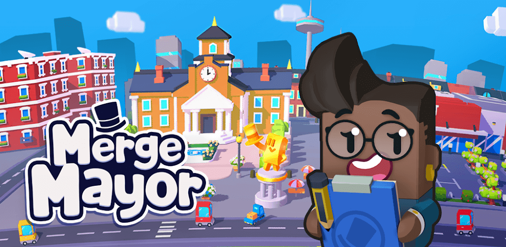 Merge Mayor v5.1.730 MOD APK Unlimited Money Download