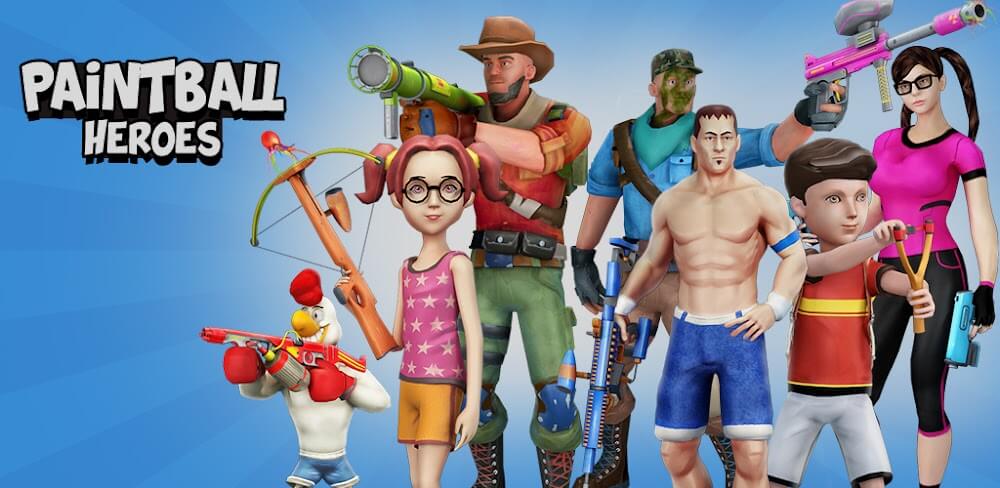 Paintball Shooting Game 3D v15.3 MOD APK Download