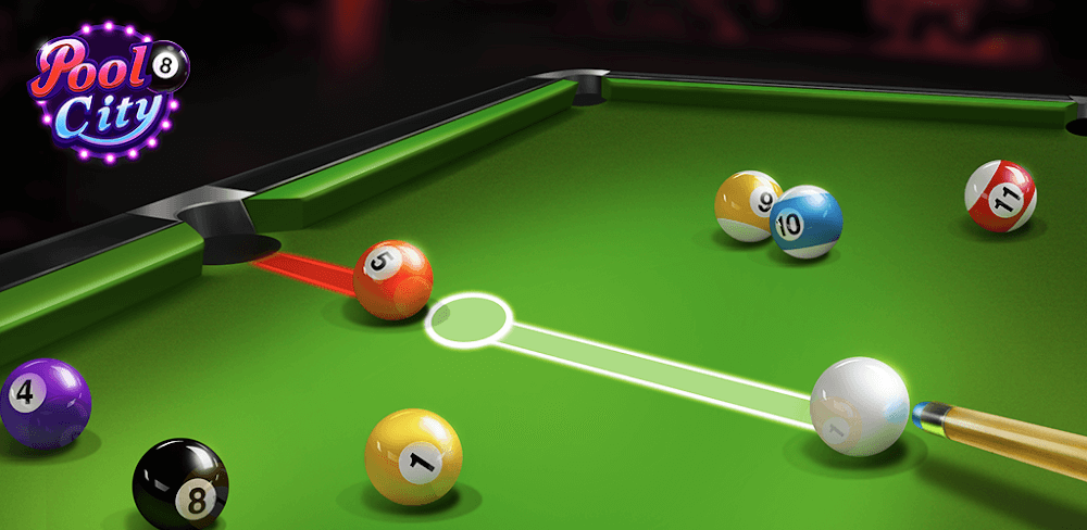 Pooking v3.0.93 MOD APK Long Line Billiards Game Download
