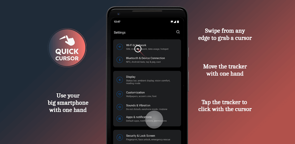 Quick Cursor v2.3.3 MOD APK (Pro Unlocked) Download Utility Apps