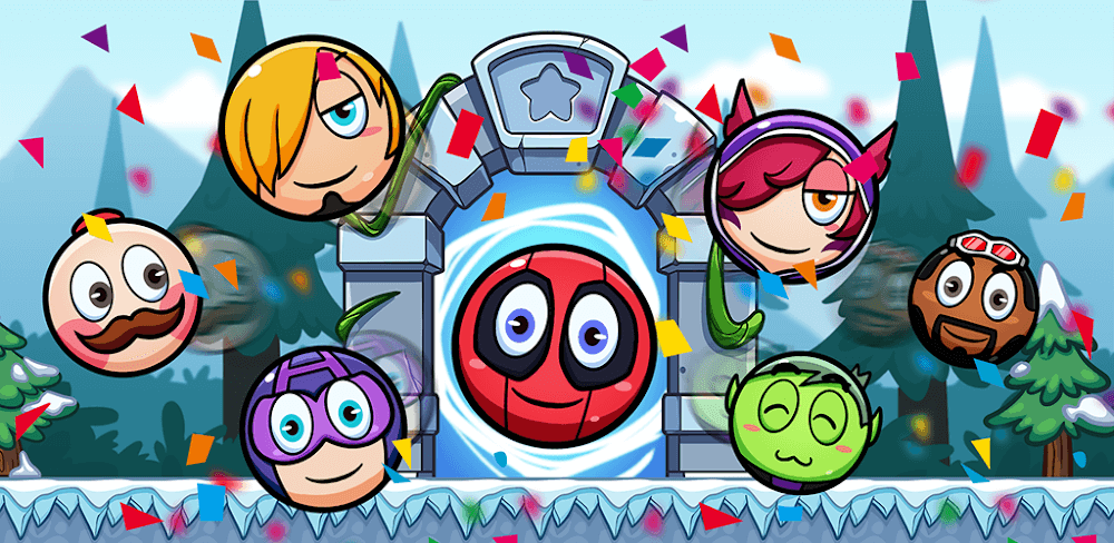 Red Bounce - Ball Seasons 4 v0.6.1 MOD APK Game Download